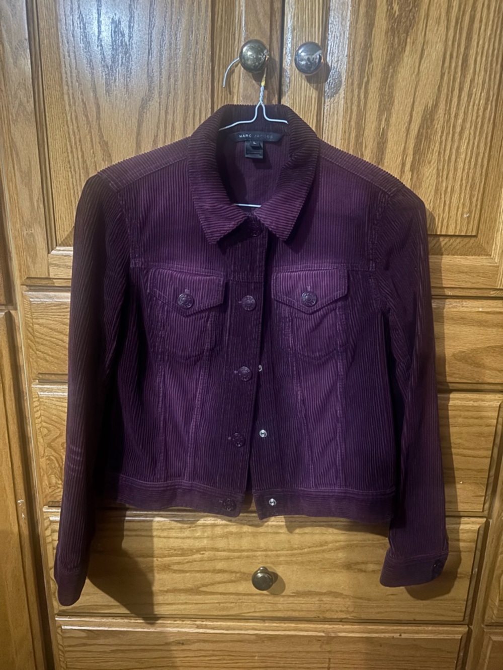 Marc Jacobs Corduroy Jacket in Plum